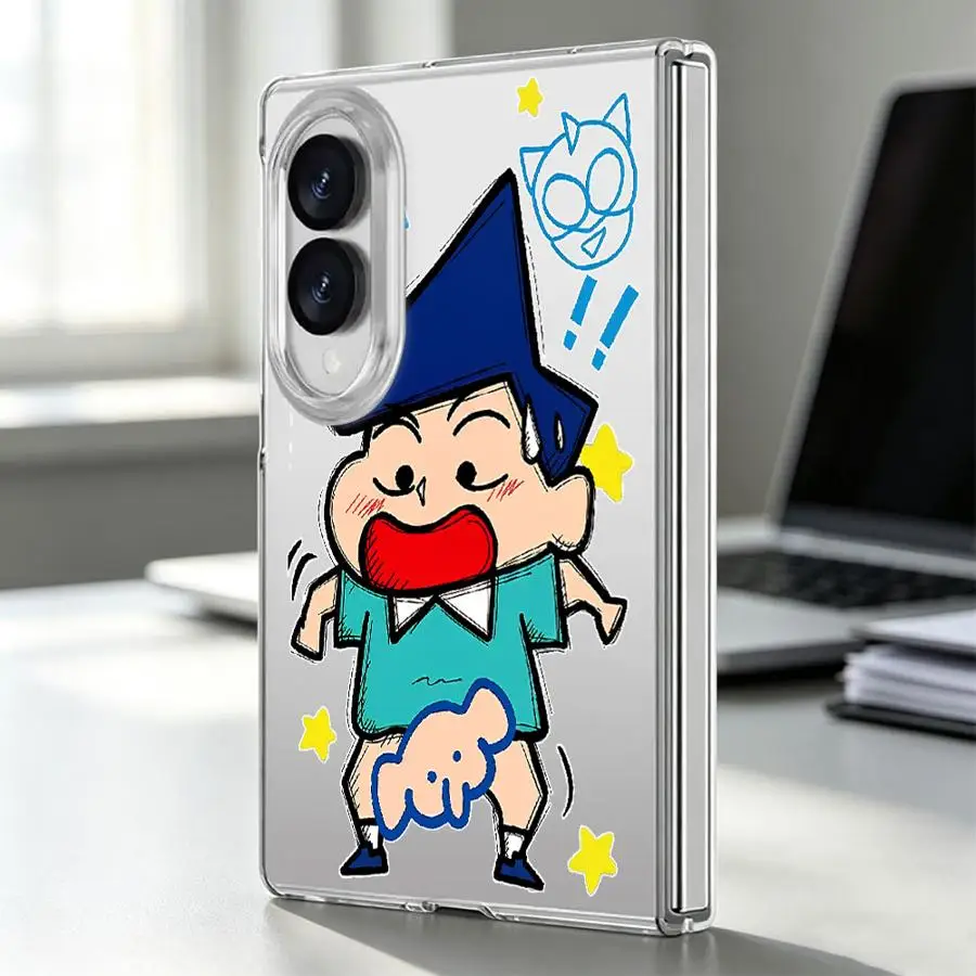 Phone Funda Case for Samsung Galaxy Z Fold 8 PC Hard Luxury ZFold8 ZFold 8 Cute Kazama