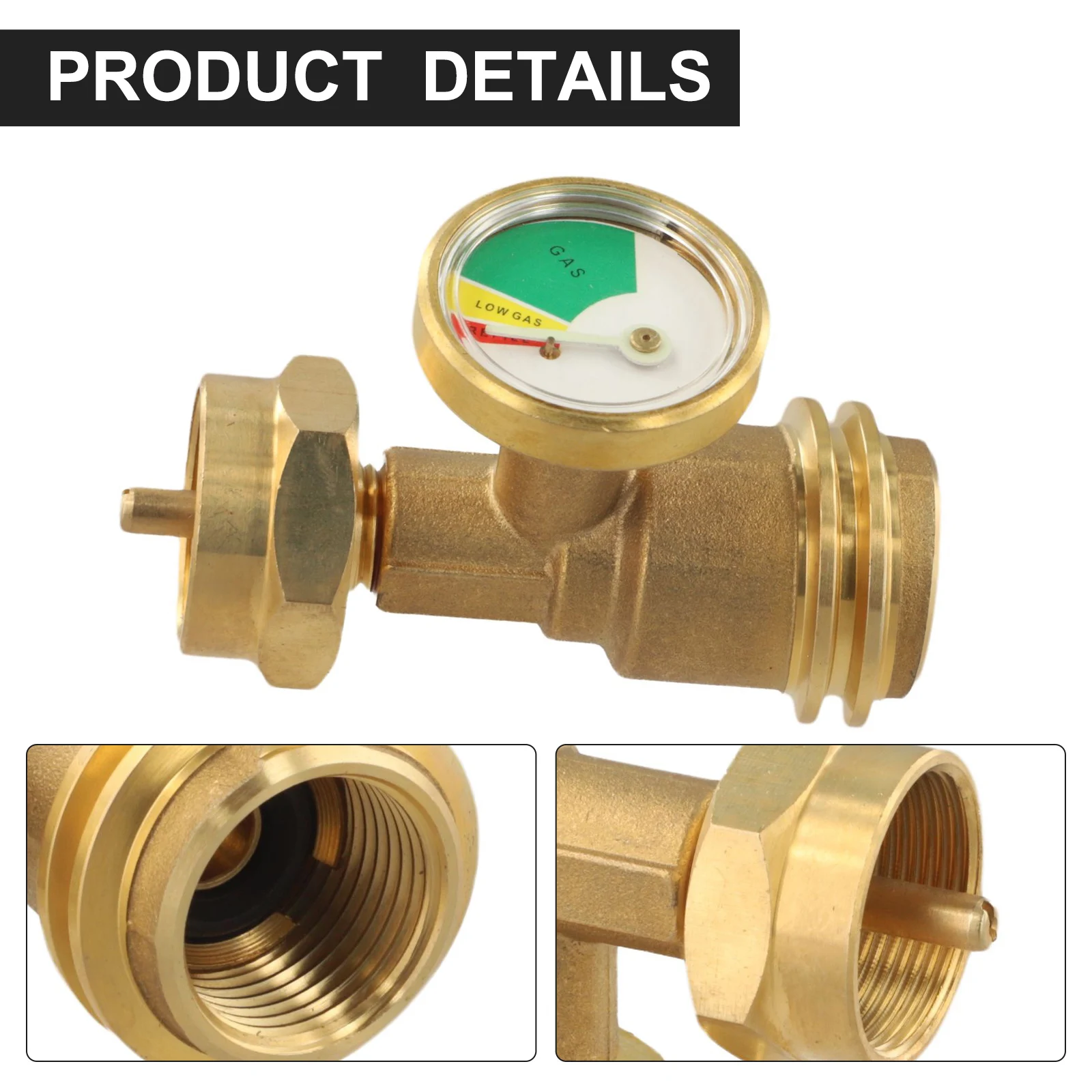 Outdoor Cooking 10.5x8x6cm Gas Adapter User Friendly Propane Connection Adapter Gas Adapter Wide Applicability