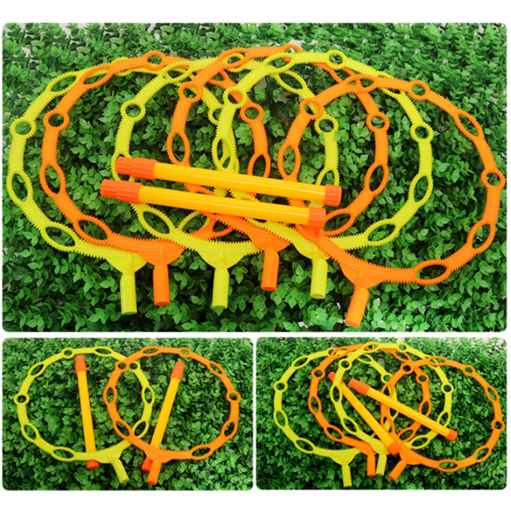 

Circle Bubble Wand Large Wands Maker Blower Toy Tools for Kids Fancy Toys Sticks Blowing Child