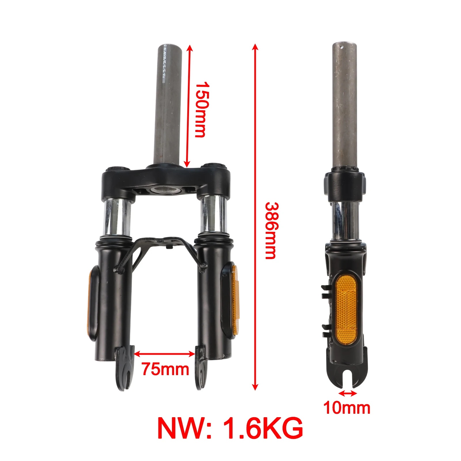 

Mobile Scooter Front Fork Shock Absorber for M365 1S Pro Experience Enhanced Shock Absorption for a Controlled Ride