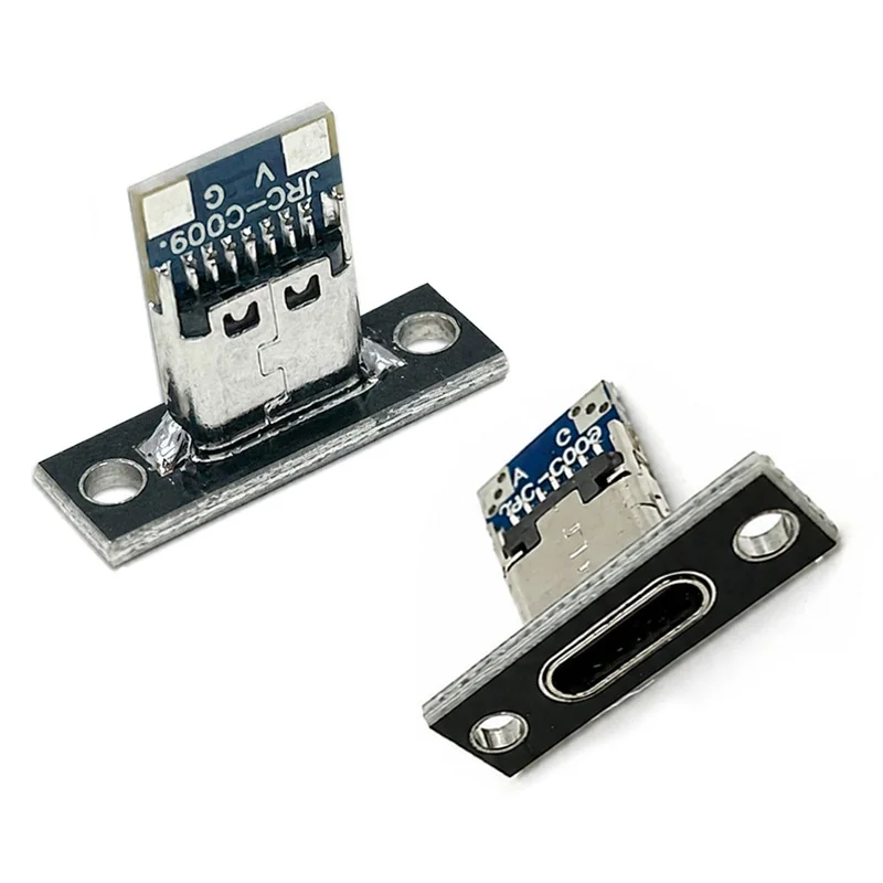 USB C Jack Type C Jack Mini Charger Plug Socket Small Electrical Charging Base For Electrical Charging Base Screw Fixing Plate