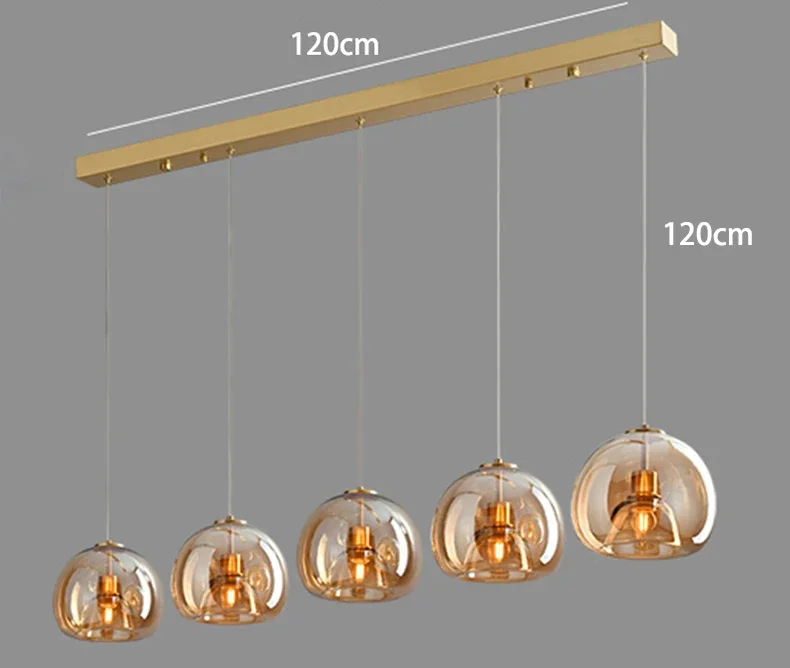 Moderne Home Decor Verlichting Glazen Hanglamp Lampen voor Woonkamer Kroonluchters voor Eetkamer Hanglamp Binnenverlichting