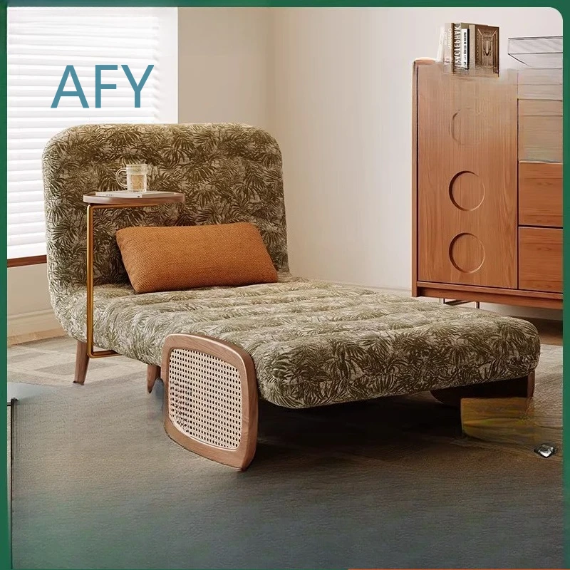 Foldable Retractable Sofa Bed for Small Apartment Living Room Bedroom Multi Purpose Convertible Couch with Antique Green