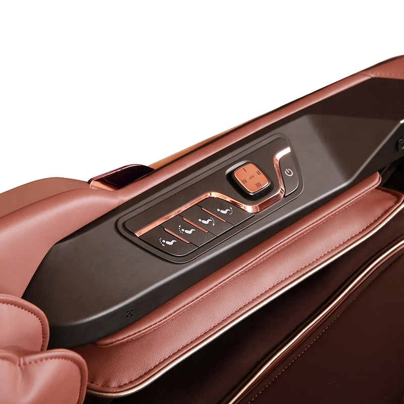 Coolfull Professional Chair Massage Real Relax 4D Zero Gravity Full Body Electric Shiatsu Massage Chair Infrared Physiotherapy