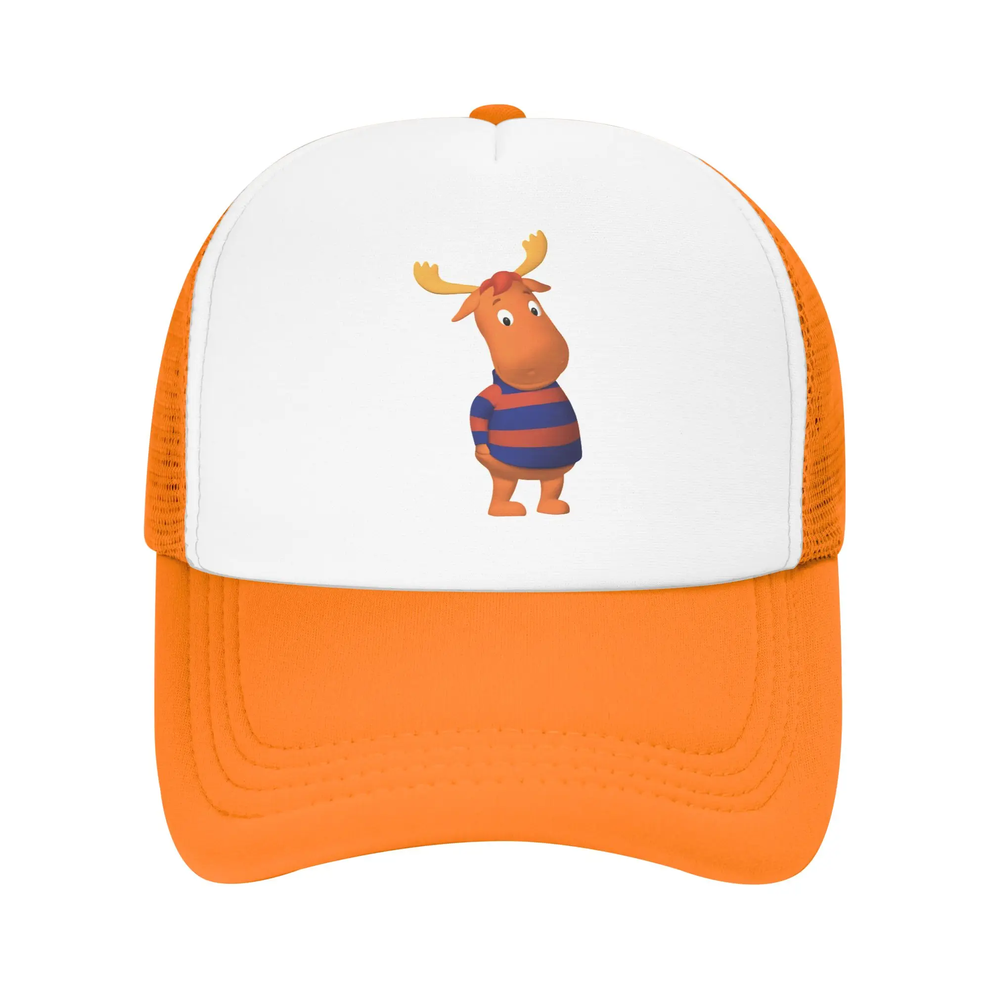 Pablo Backyardigans Foam Trucker Hats Unisex Breathable Cooling Mesh Golf Cap Hat Leisure Sun Hat Adjustbale