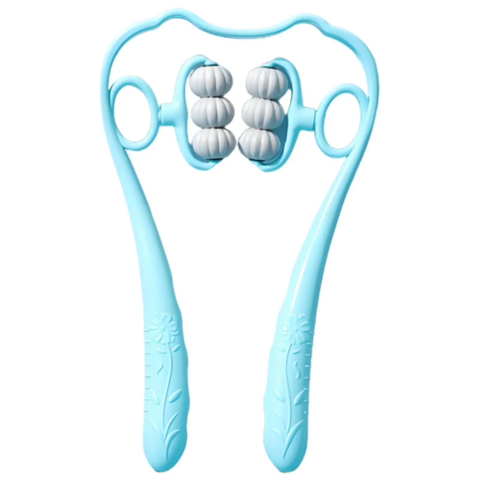 

Ручной 6-колесный массажер для шеи и плеч, для домашнего использования, с эргономичной ручкой