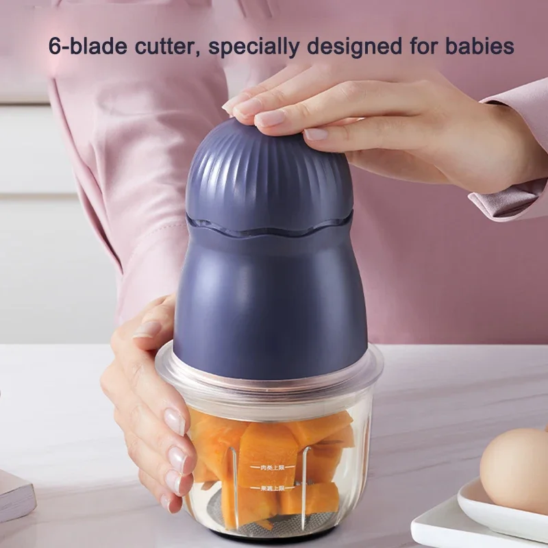 Baby food preparation blender mud beater baby multi-function machine special small blender