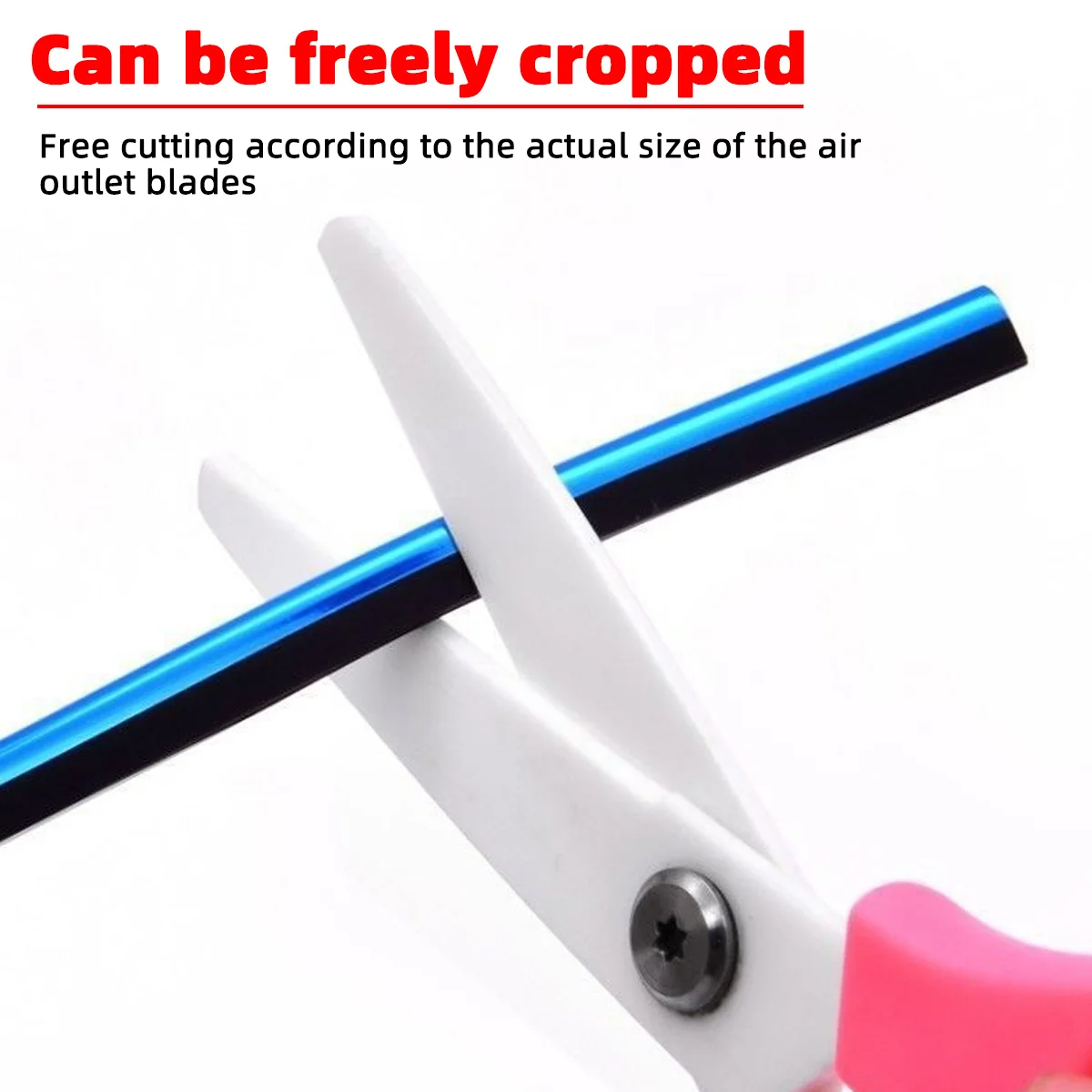 10 PCS of car air conditioning vent decorative strips that can be bent and cut Car vent decoration image 4