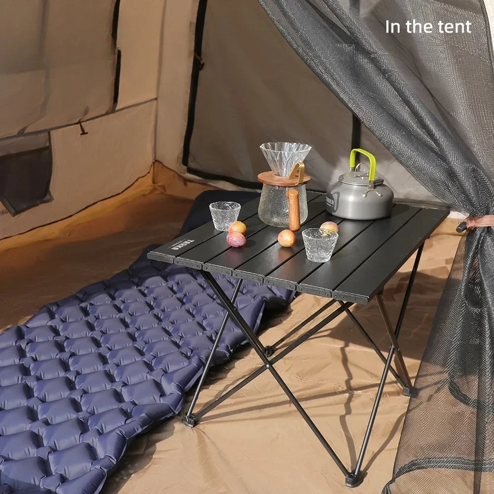 A Outdoor Camping Folding Table Party Picnic BBQ Portable Foldable Desk High Strength Ultralight Aluminium Portable Table