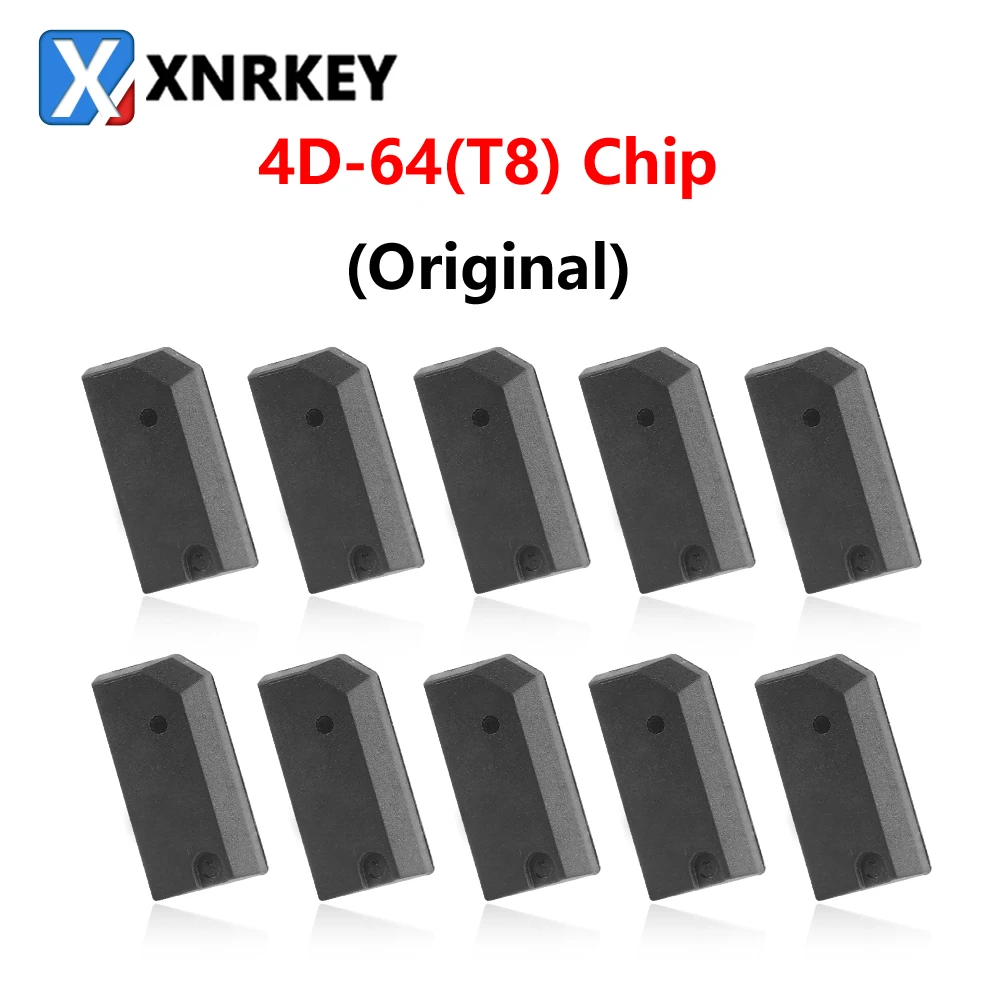 

XNRKEY Original 4D-64 (T8) Chip for Chrysler Car Key Transponder Chip