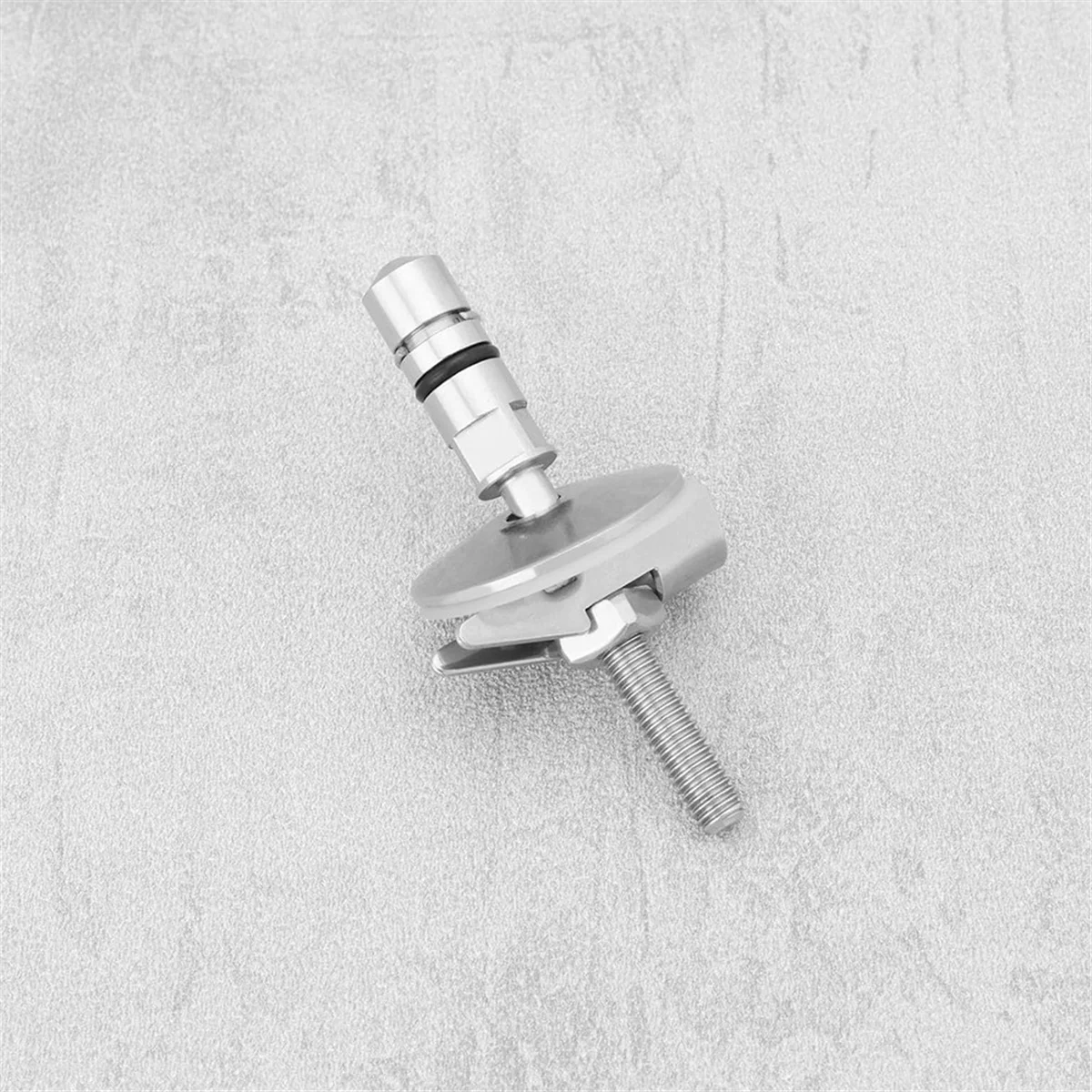 

ABNQ 1 Pair Toilet Seat Fixing Hinge Set M6 X 71.5mm Stainless Steel Toilet Lid Hinge Fixing Bracket C0102G Compatible