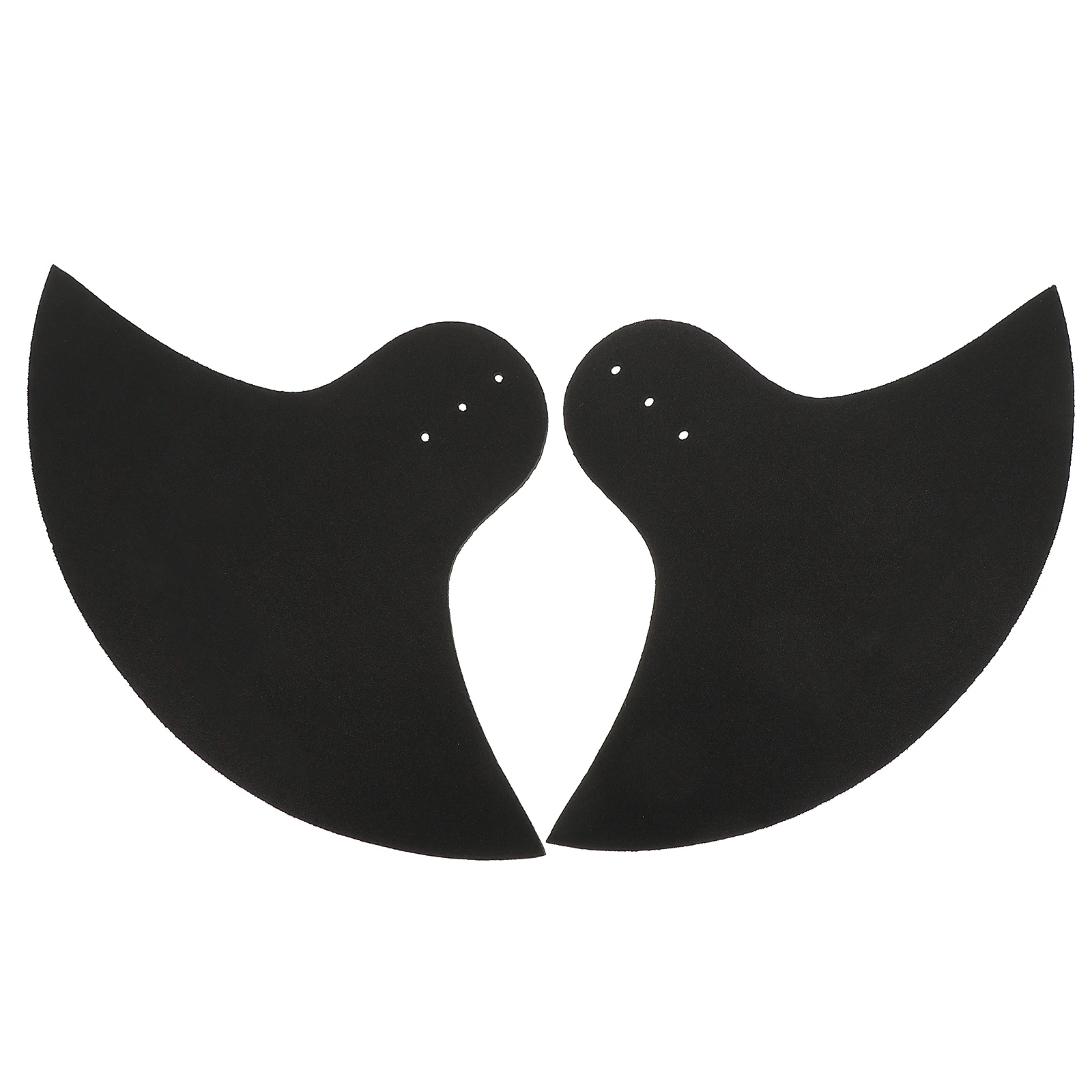 

2pcs Black Cloth Rubber Cymbal Mute Pads for Hi Hat Practice Drum Accessories Drum Muffler Pad Instrument Silencer