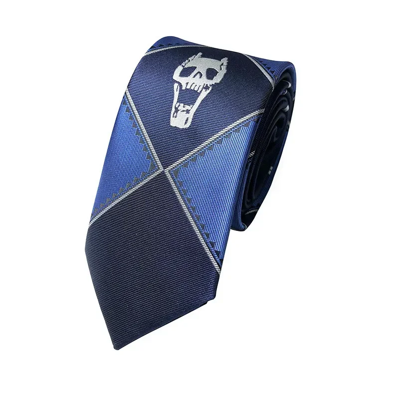 Anime JoJo Tie Kira Yoshikage Halloween Cosplay KILLER QUEEN Skull Neck Heavens Door Cosplay Costume Prop JoJo Tie