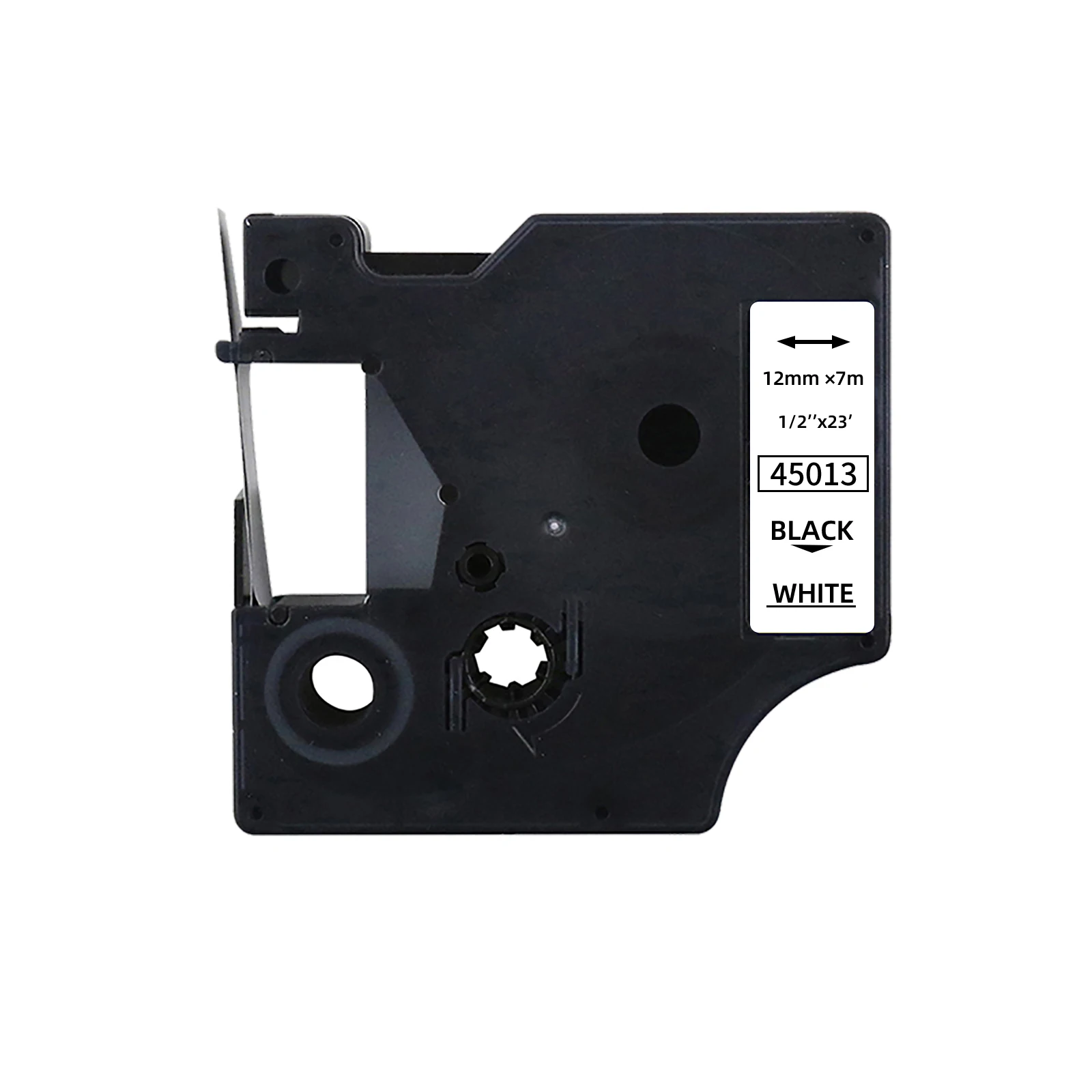 Premium Quality Compatible D1 Series 12mm x 7m Thermal Transfer Ribbon Label Tape for DYMO LabelManager 160 280 Printer