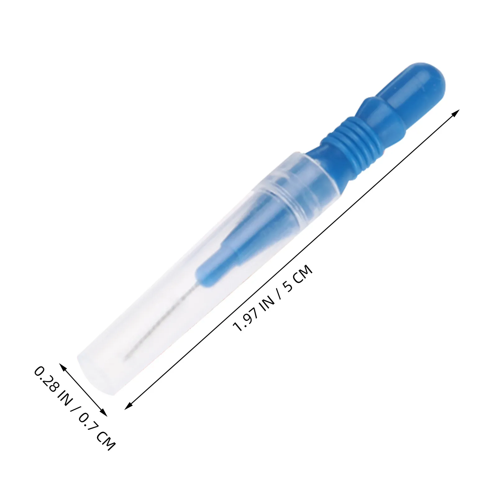 50pcs Interdental Brush Oral Care Dental Hygiene Tool Teeth Cleaning Kit For Orthodontic Braces Travel Cap Included
