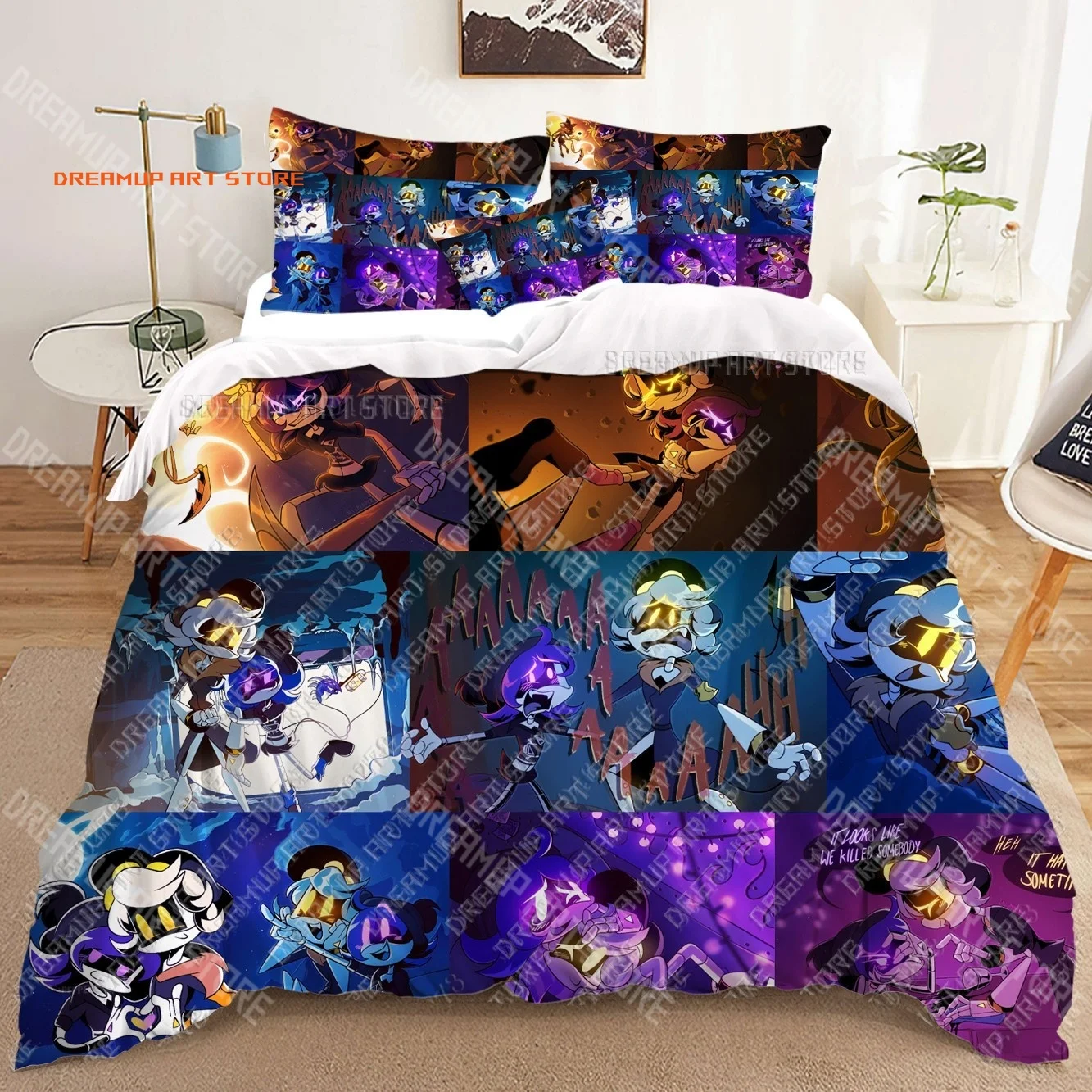 2026 Murder-Drones 3D Bedding Sets Print Duvet Cover Adults_ Children Bed Comforter Birthday Gift Dropshipping