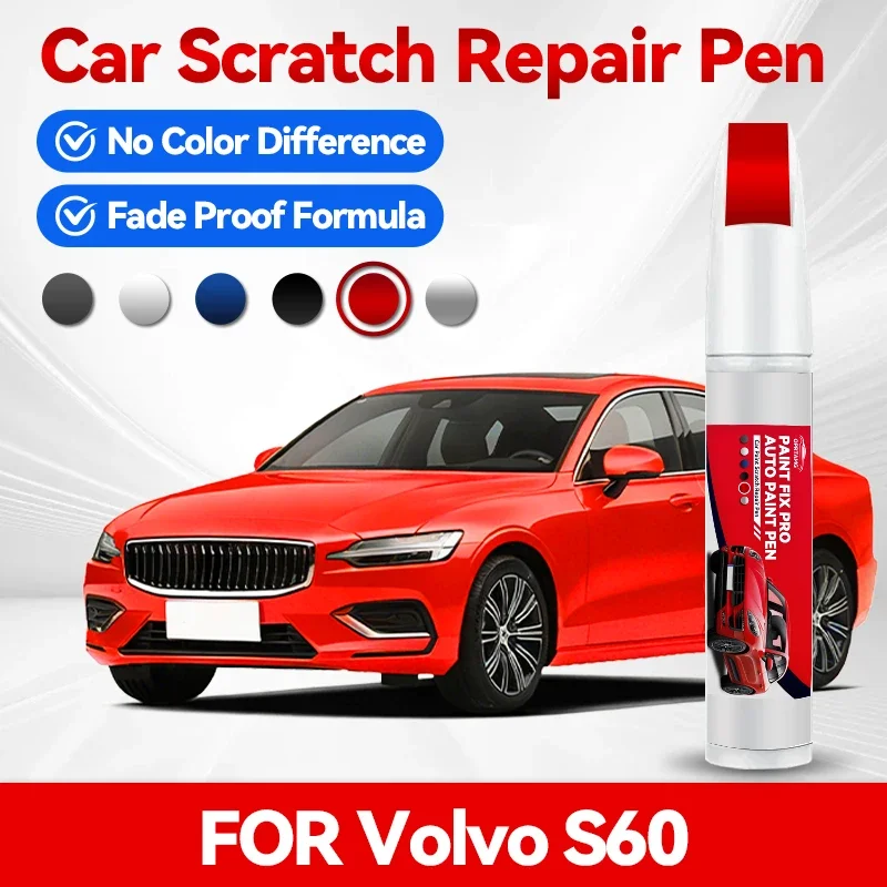 

Ремонтный карандаш для удаления царапин на автомобиле Volvo S60 P2 Y20 SPA P80 (1996-2025), аксессуар для самостоятельного ремонта кузова