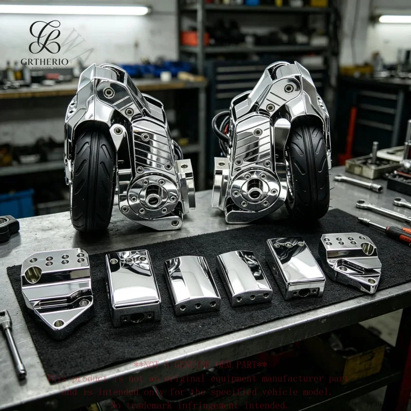 For Indian Chief Roadmaster Motorcycle Landing Gear Auxiliary Parking Bracket Stabilizer Training Wheels