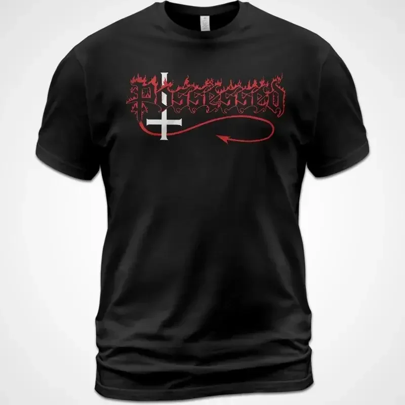 Cotton T Shirt Possessed Seven Churches Album Larry LaLonde Daniel Gonzalez