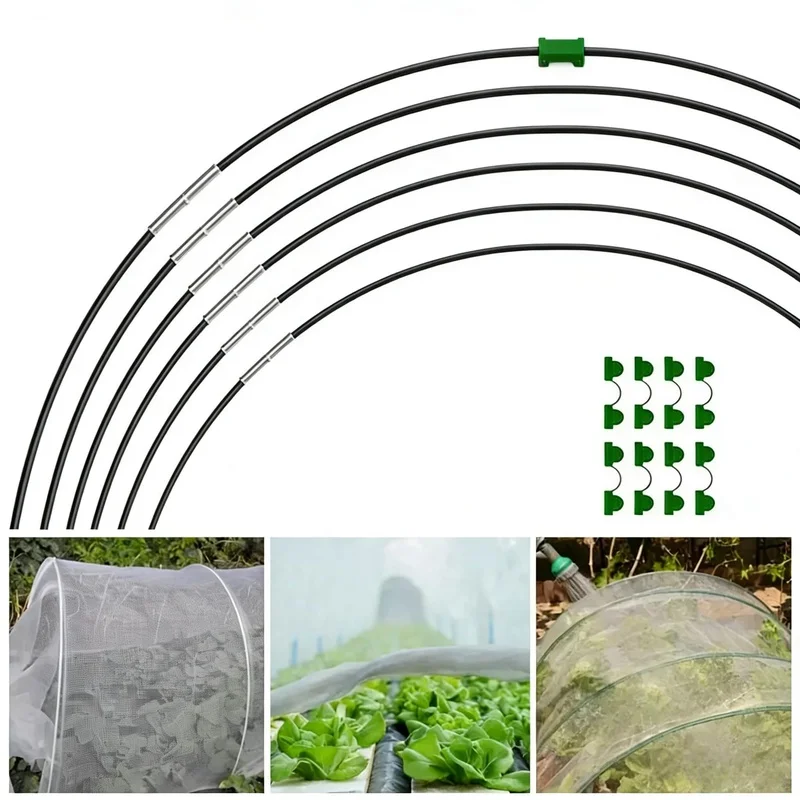 Cucumber and tomato climbing and fixing brackets18-30PcsGreenhouse cultivation tunnels and horticultural support tools