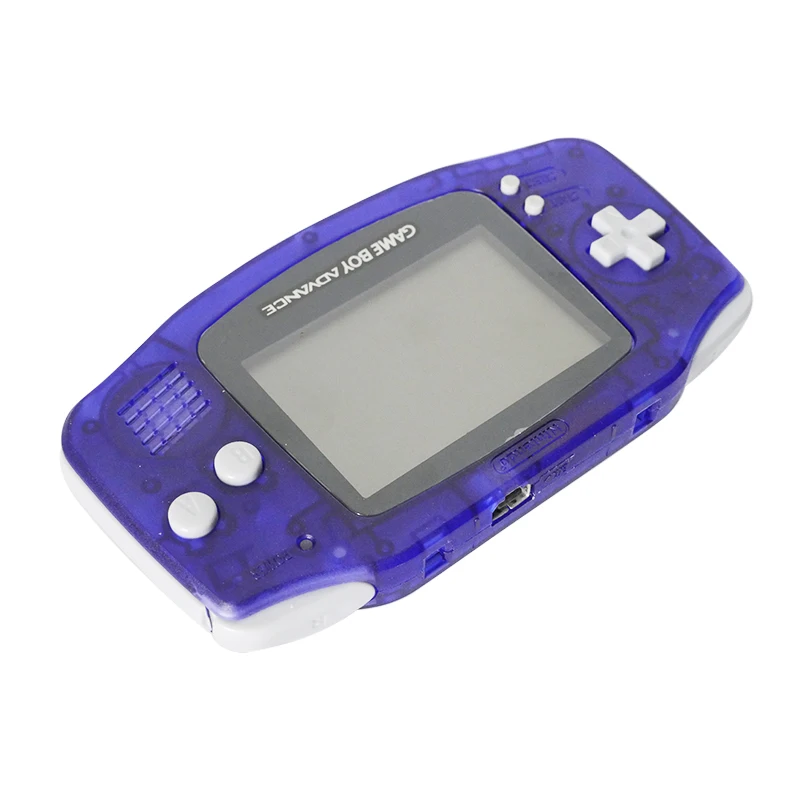 Imagem -05 - Azul Transparente Original Gba Game Console Gameboy Avanço