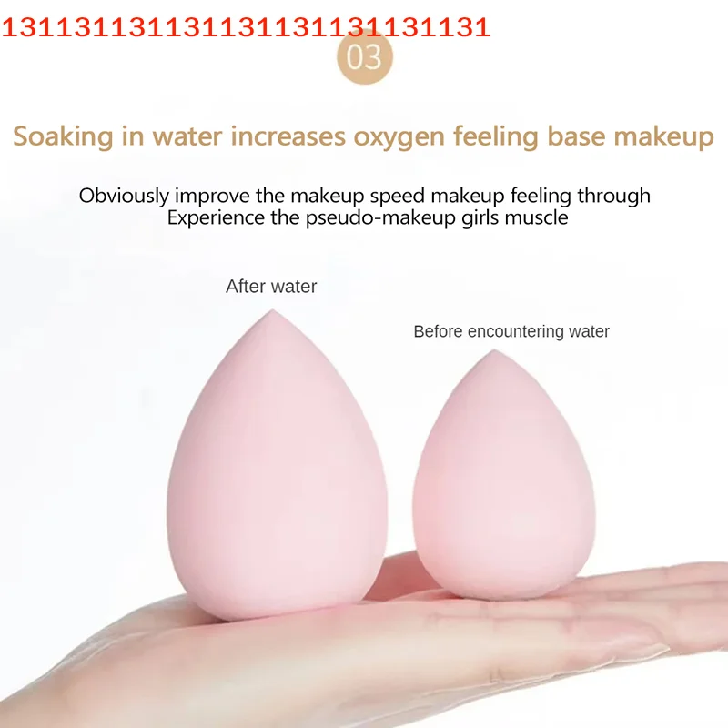12-teiliges Mini-Schwamm-Ei, flüssige Foundation-Werkzeuge, Make-up, Allzweck-Make-up-Schwamm-Set, Samt-Dreieck-Puff, Gesichts- und Fingerquasten
