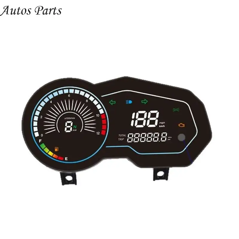 Lecturas velocidad y distancia precisas del tablero digital 57BA para Ltalika 150Z 150SZ 170Z