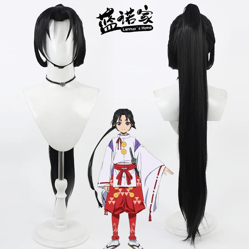 

Аниме The Elusive Samurai Tokiyuki Hojo, парик для косплея, аниме-игра, костюм для ролевых игр, реквизит, синтетические волосы, термостойкое волокно