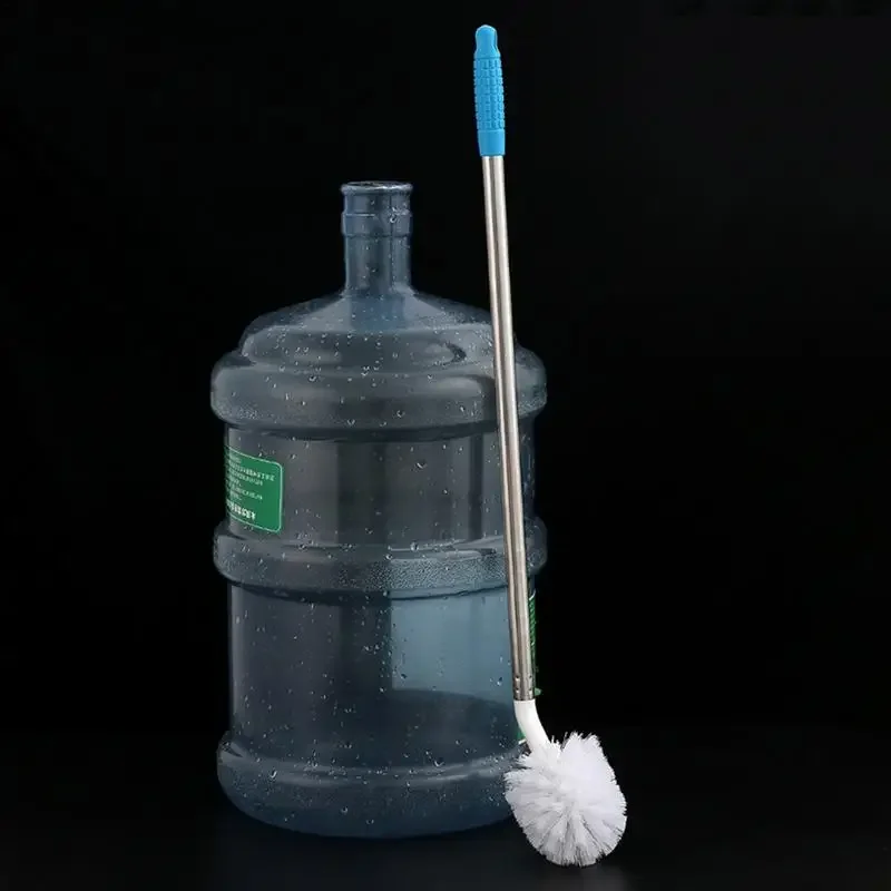 61cm Long Cleaning Brush For 5 Gallon Water Bottle Nylon Bristles And Stainless Steel Handle Bendable Bottle Cleaning Brushes