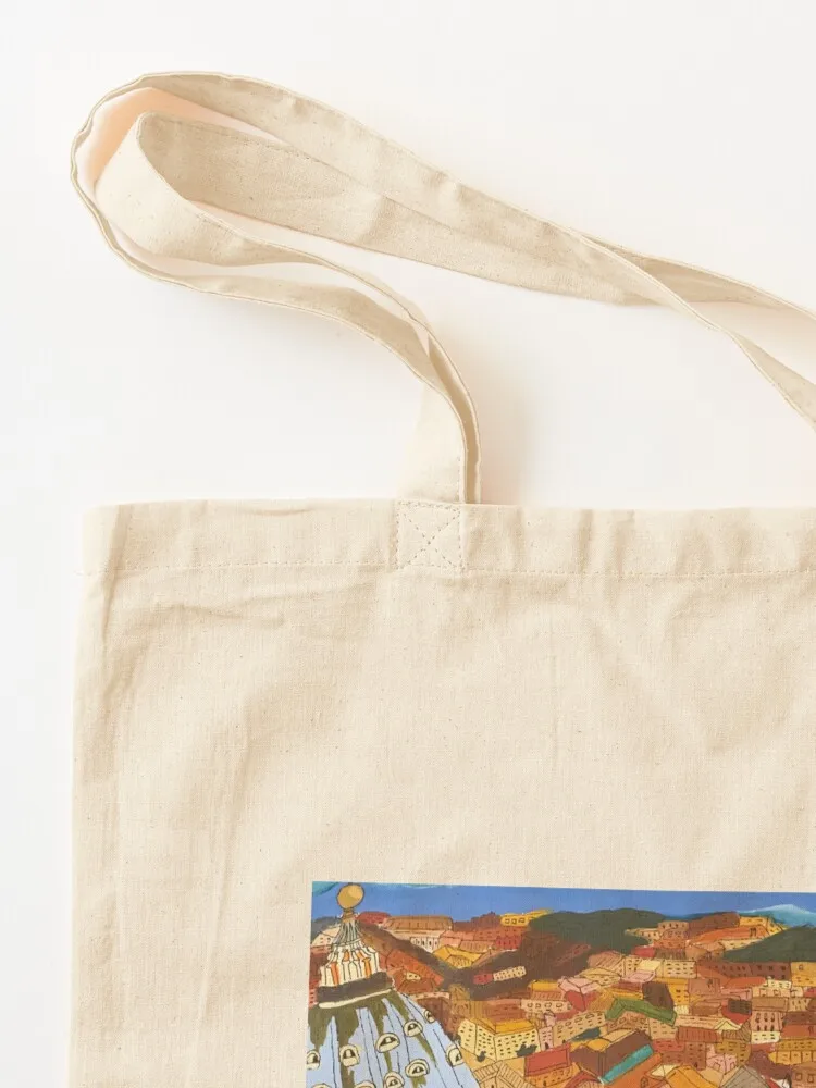 حقيبة حمل مدينة الفاتيكان للشاطئ حقيبة تسوق نسائية للمتسوقين #3