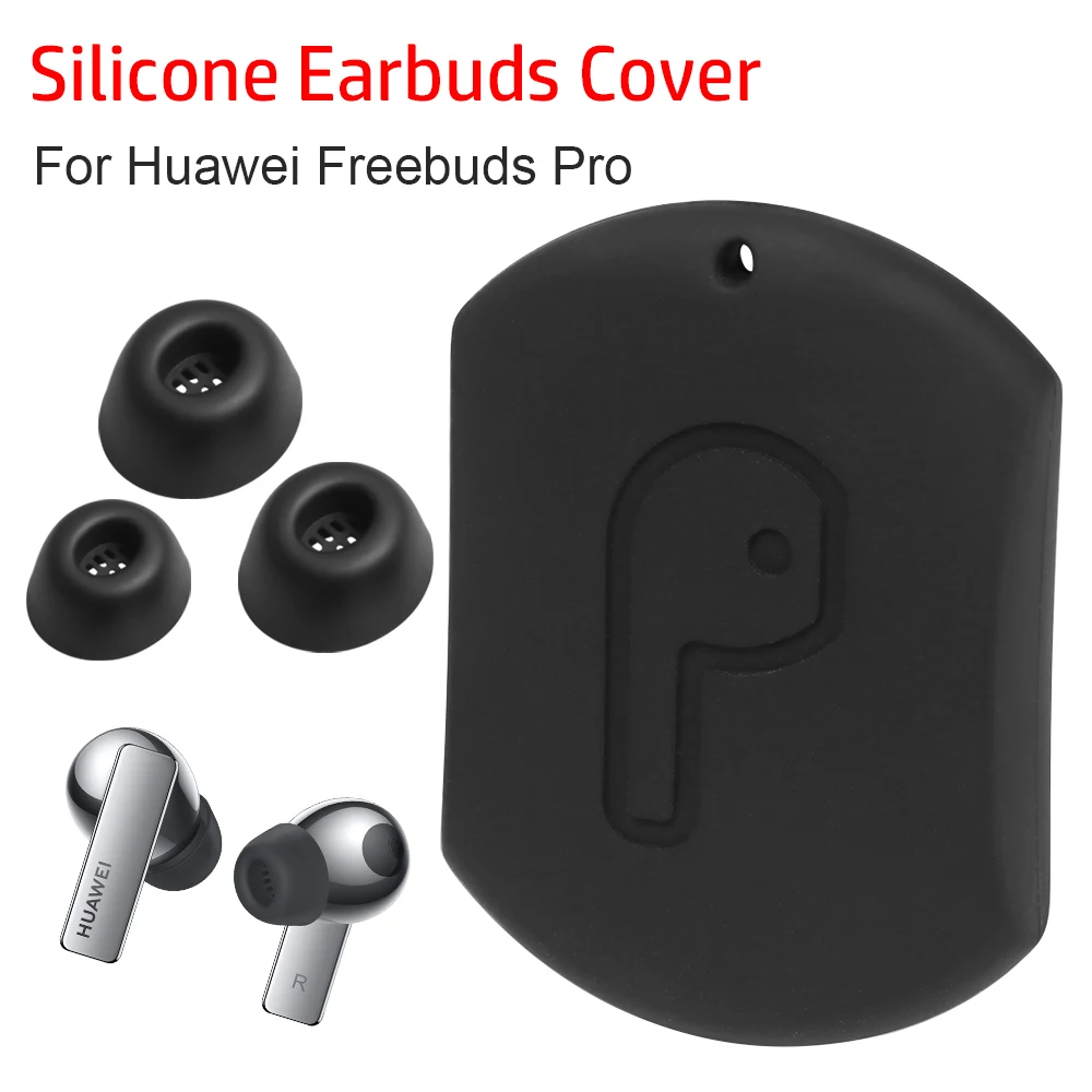 Sleeve Candy Color Ear pads Case Earplug Protector Earphone Replacement Silicone Earbuds Cover For Huawei Freebuds Pro