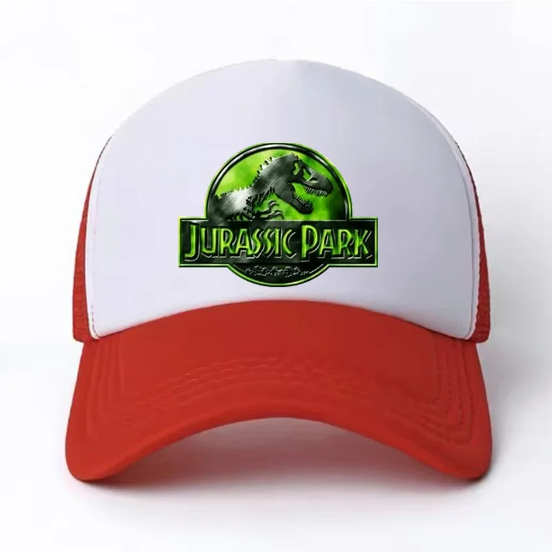 Anime Dinosaur Print 6Y-15y+ Kids Teen Visor Baseball Cap Boys Girls Student Sports Travel Fashion Trend Charming Sunny Casual