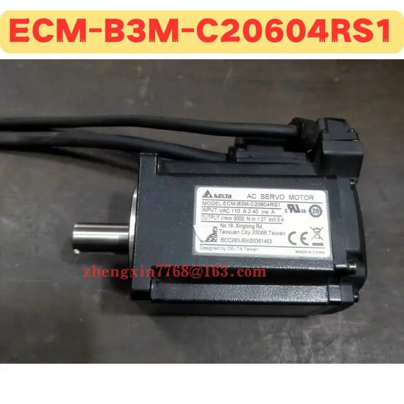 Used Servo Motor ECM-B3M-C20604RS1 ECM B3M C20604RS1 Normal Function Tested OK