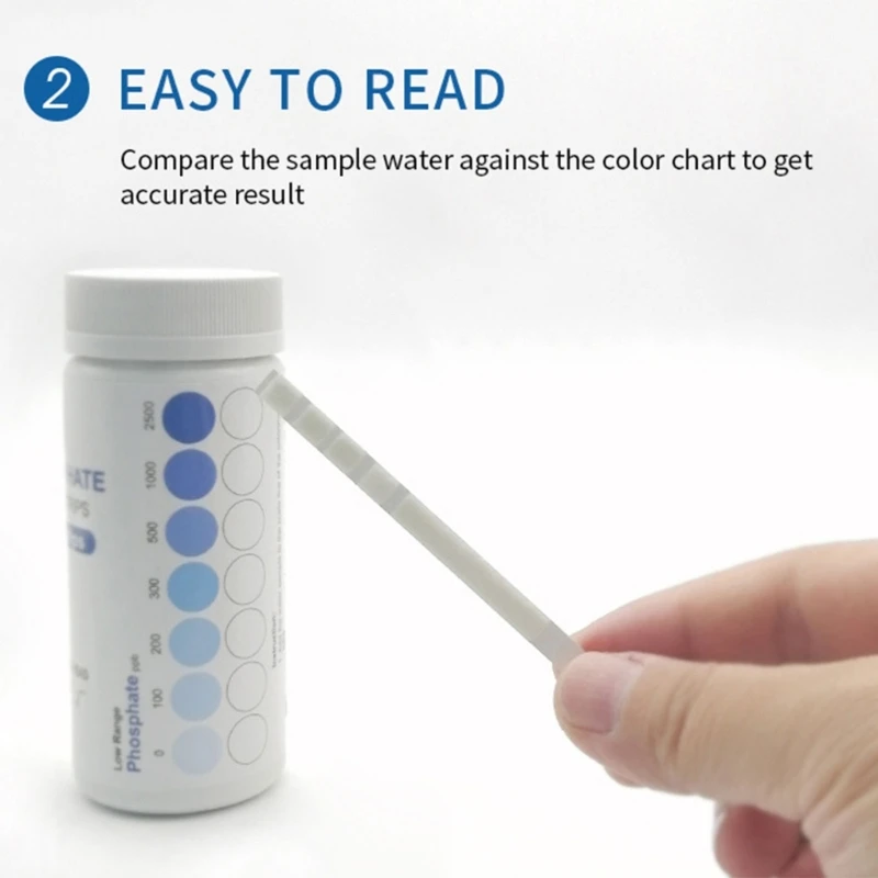 Quick Test Fishtanks Test Strips Accurate Testing Kits for Swimming Pool PH Test