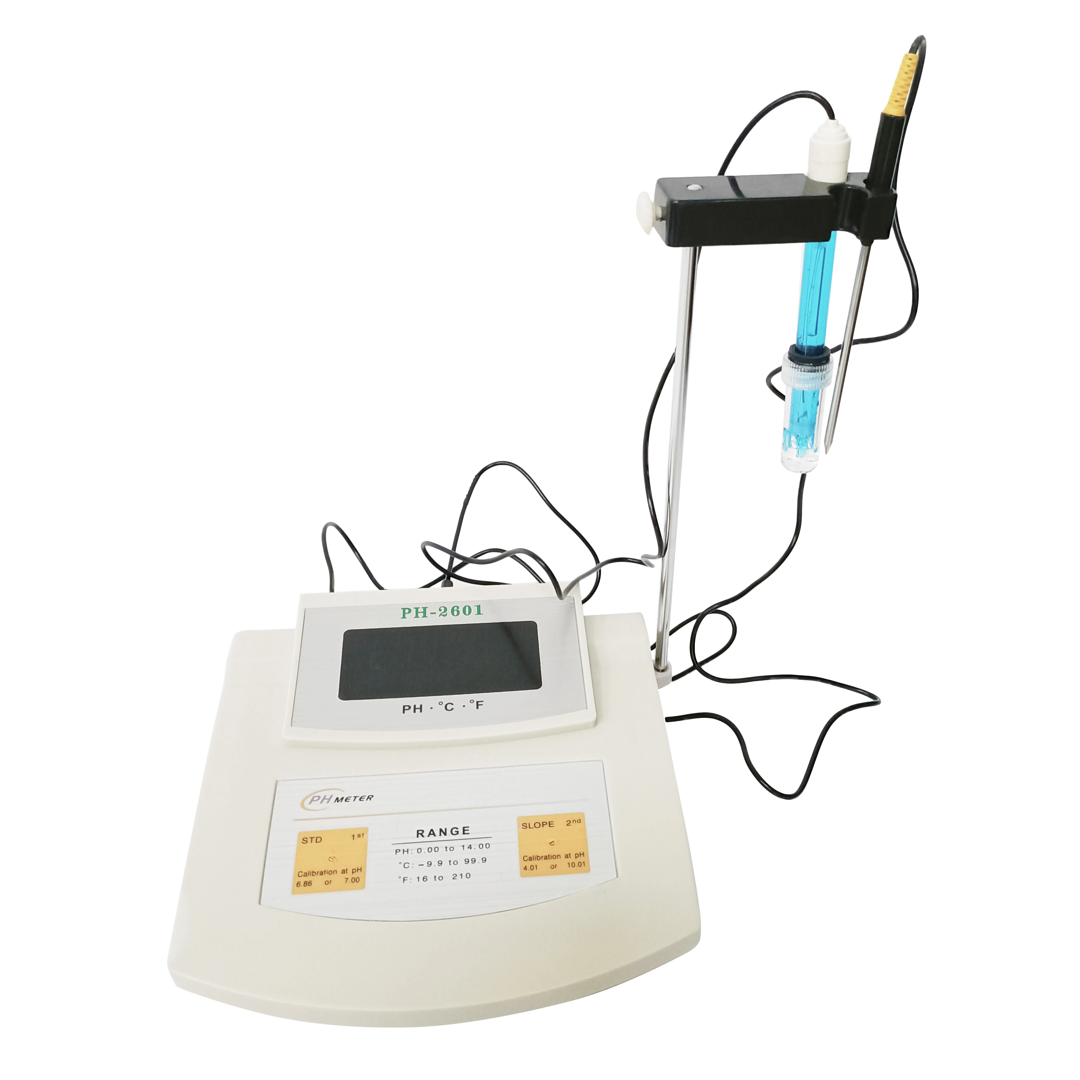 

Lab Measurement Instruments Automatic High Precision Portable 1point 2point Calibration LCD Acidity Tester PH Meter for Liquid