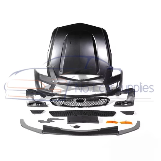 

Cadillac 2nd Generation V-Body Kit 2013-2019 Auto Parts PP Plastic Front Bumper ATSL Hood Body Kit