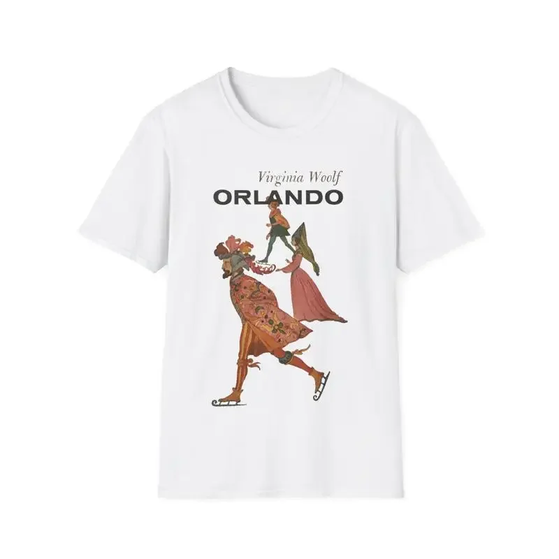 T-shirt avec couverture du livre Orlando, biographie de Virginia Woolf, 1928