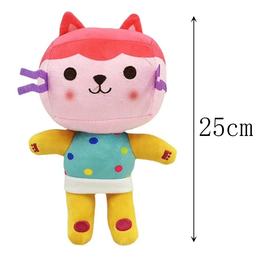 Gabbys Dollhouse Animals Plushie Anime Gabby's Dollhouse Plush Toys Mercat Pandy Cartoon Stuffed Cat Mermaid children Gift