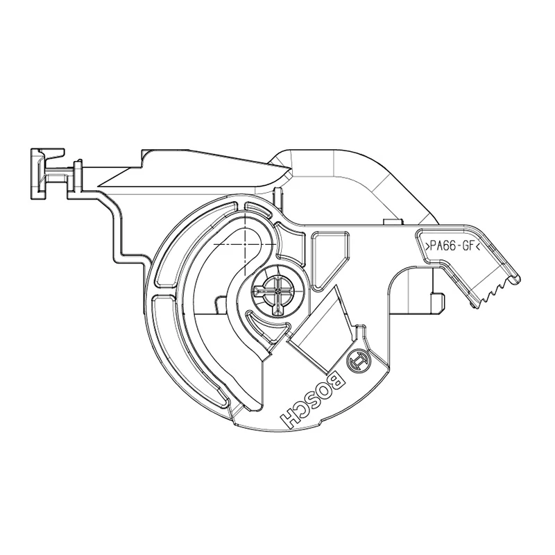 Imagem -03 - Conector Original com Saída Plana 26p Euro Tampa Alavanca Reta para Bosch pa 66 gf 30 Fio para Dispositivo 1928405765 Pcs Set