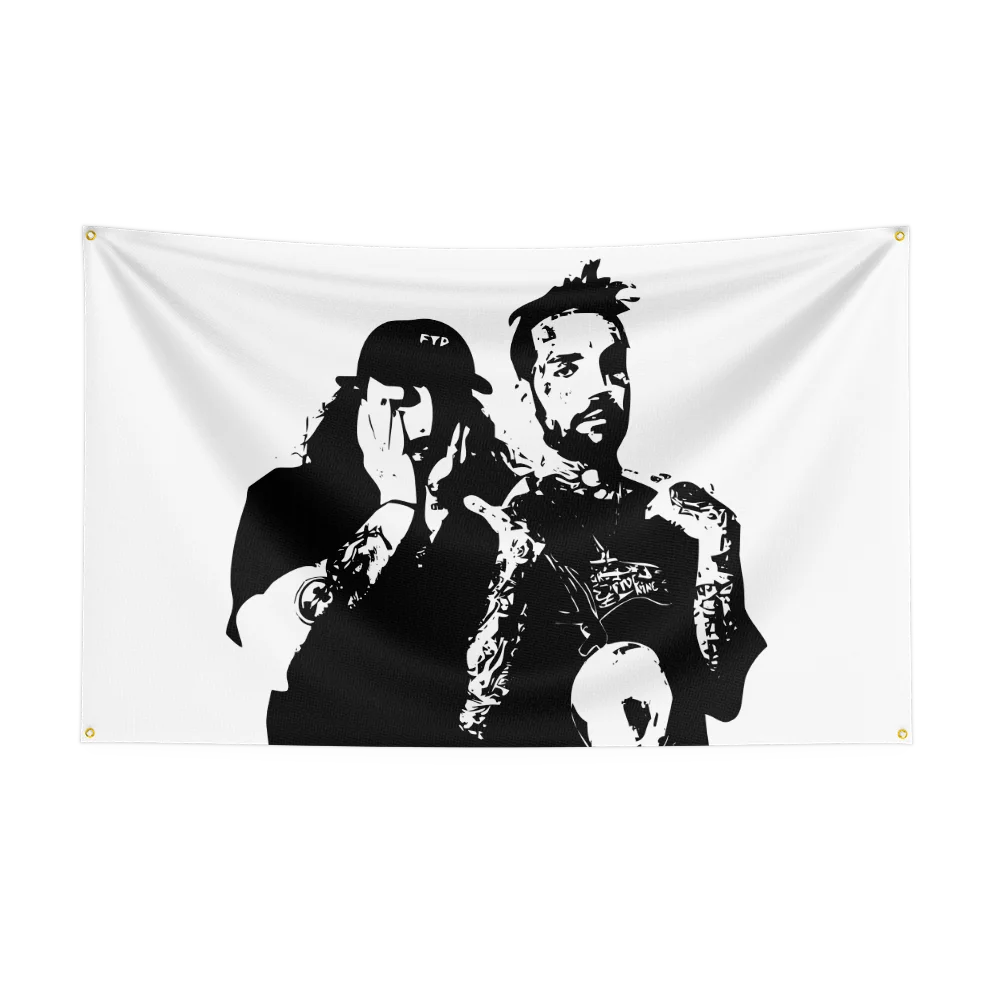 60x90cm Rap singer-Suicideboys-Flag Polyester Digital Printing Banner for Garage Wall Art Out Door Decoration