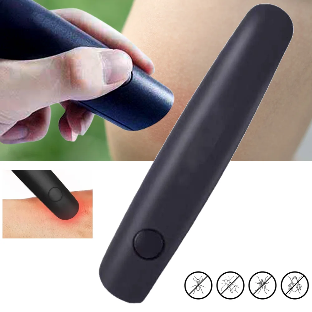Портативная электронная ручка против зуда, средство против укусов насекомых, средство против раздражения, зуда, нейтрализующее средство для снятия укусов