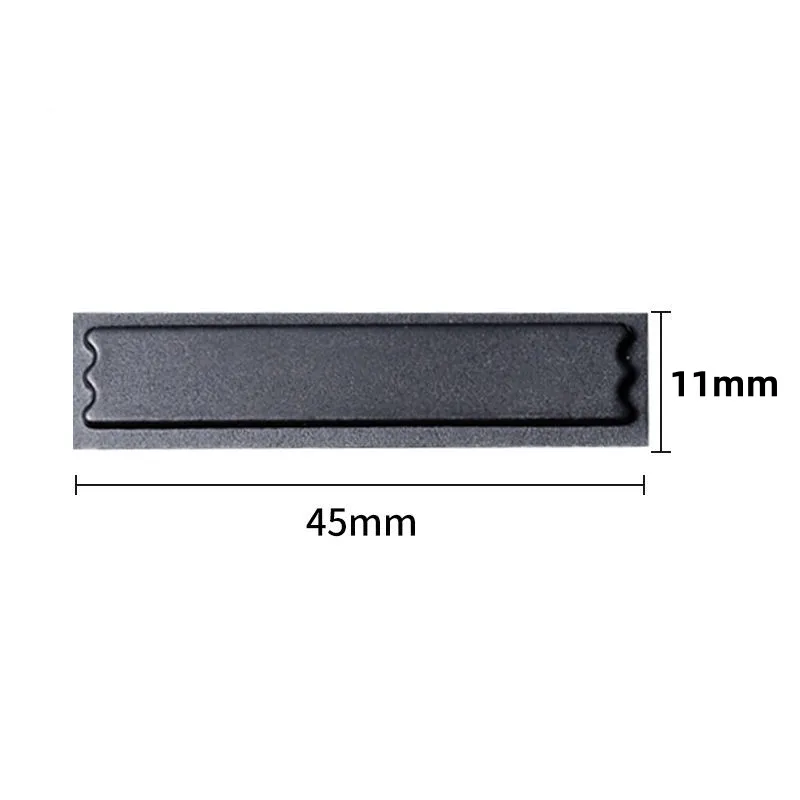 2500 Pieces Anti Theft EAS Label Sticker EAS AM  Label EAS 58khz Anti Theft Black Label for Shopping Mall and Supermarket