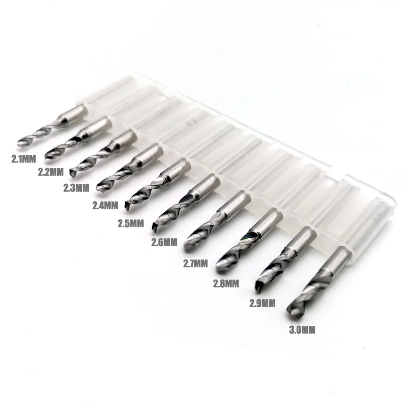 Imagem -04 - Bits de Aço de Tungstênio Grupo Modelo Fazendo Ferramentas Ferramentas de Perfuração Faça Você Mesmo Acessórios Mswz Ms061 0.1 Mm3.0 mm