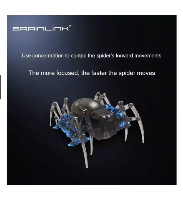 Nieuwe Brainlink SE EEG-headset Feedback Focus Training Hoofdband Brainwave Control Spider met interactief multiplayer-spel voor kinderen