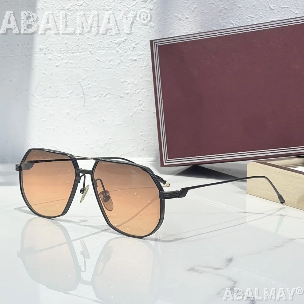 نظارات شمسية عالية الجودة للرجال والنساء مقاس رينولد 61-14 نمط UV400 ريترو موضة تصميم خاص نظارات شمسية مع صندوق