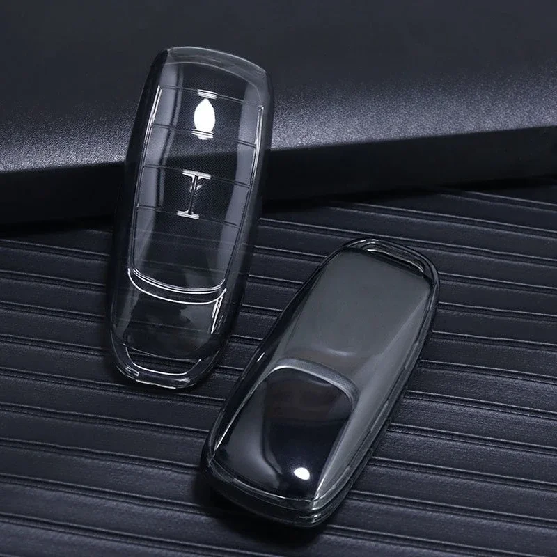 

soft TPU Car Key Cover Transparent remote Protector Case Shell Holder for GAC AION Y Plus S V LX IA5 Keyless Go Accessories