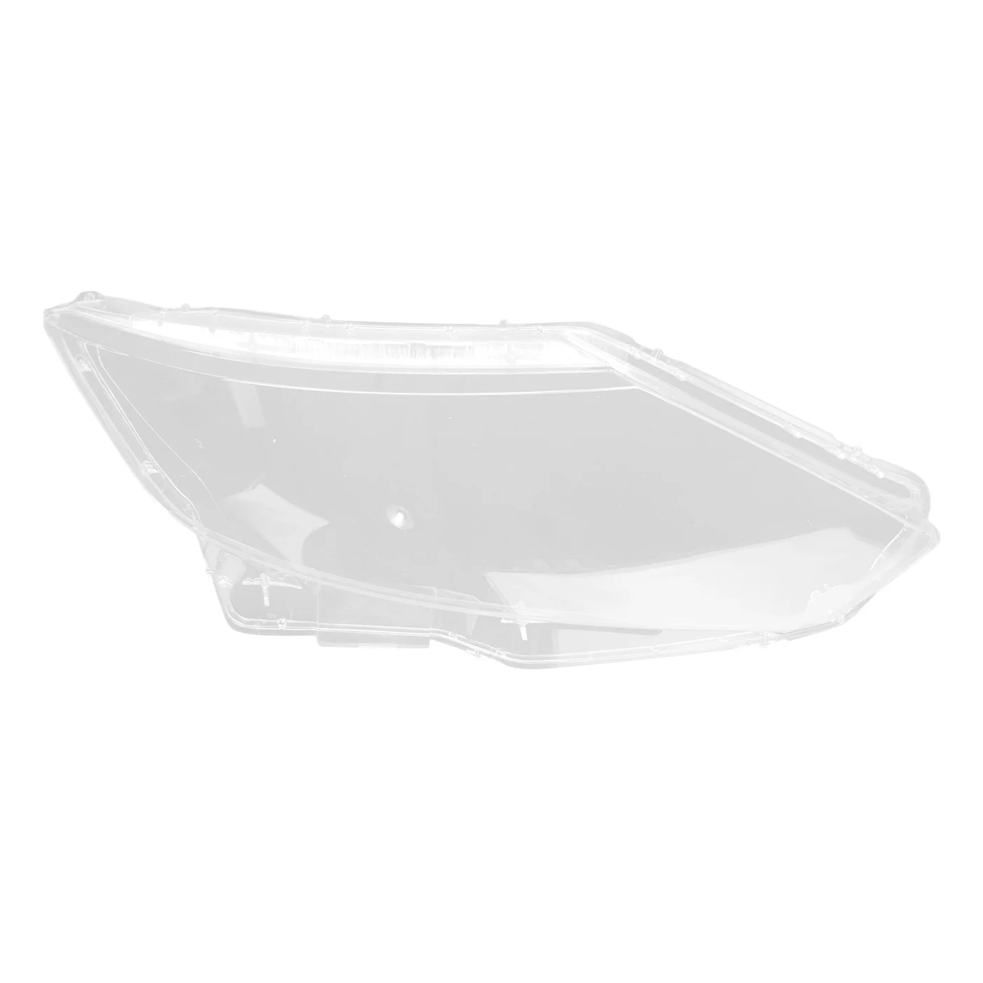 Coque de lumière de sauna droite pour Nissan Qashqai, abat-jour, couvercle d'objectif transparent, 2015, 2016, 2017