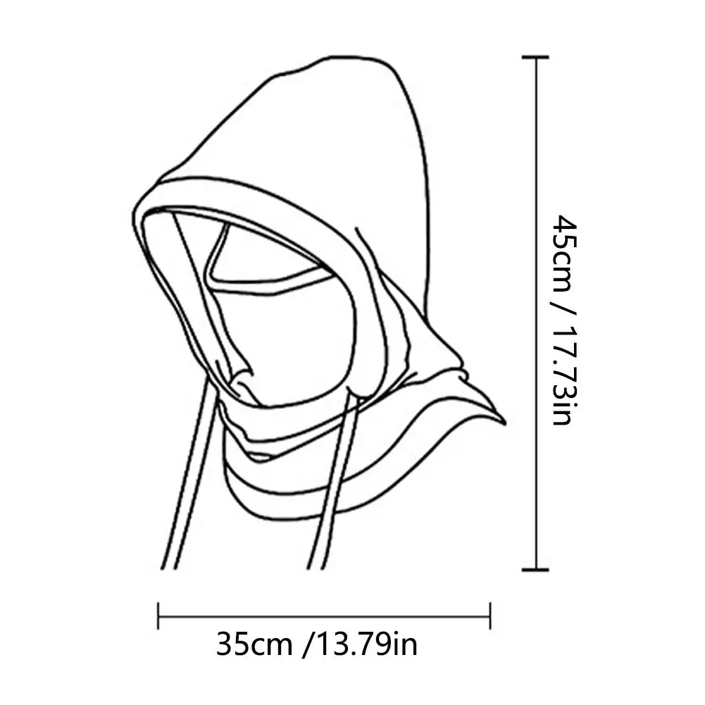 Gorro cálido de invierno con máscara y calentador de cuello pasamontañas 3 en 1 a prueba de viento para hombres y mujeres ciclismo protección contra el clima frío