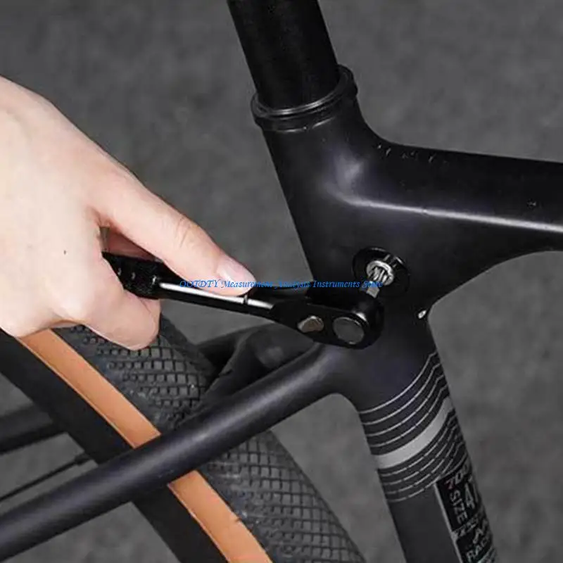 

367D Quick Action Ratchet Wrench Portable for Bicycles with Bidirectional Function