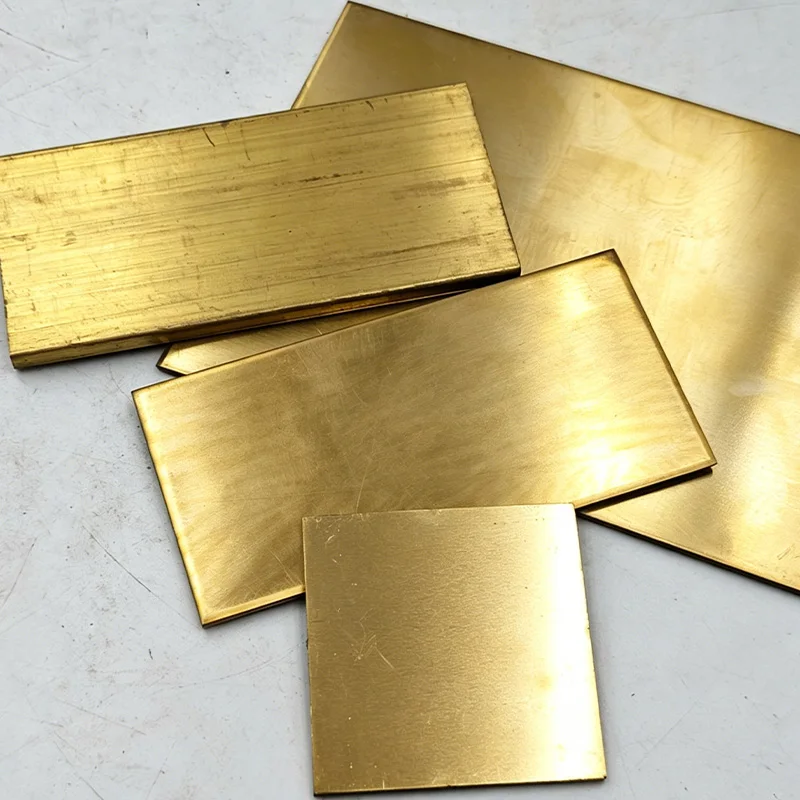 Brass Plate Sheet 0.5mm 0.8mm 1mm 1.2mm 1.5mm 2mm 2.5mm 3mm 4mm 5mm 6mm